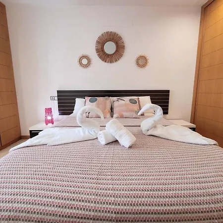 アパート Adeje Paradise 11-b Vistas Al Mar Heated Pool アデヘ