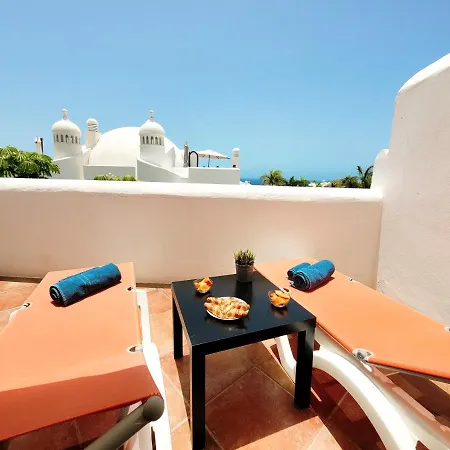 公寓 Adeje Paradise Junior Ocean Views And Heated Pool 阿德耶